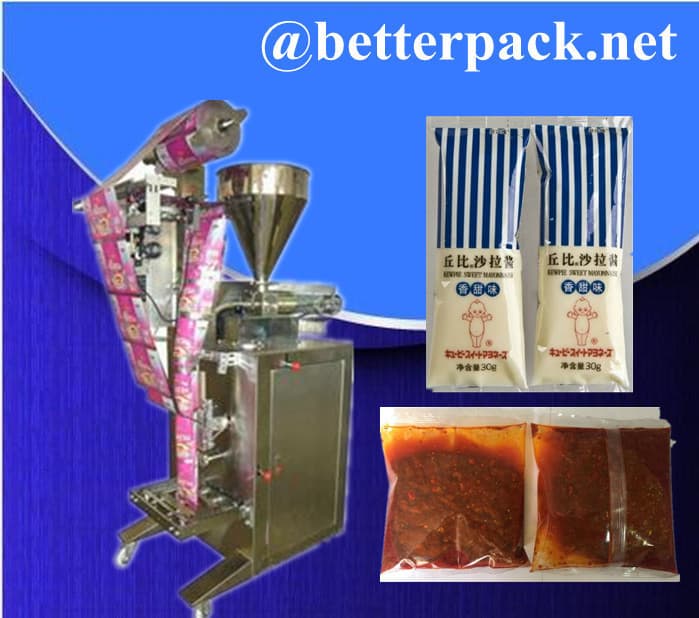 BT_80J Automatic salad curry catsup chilli sauce packing machine
